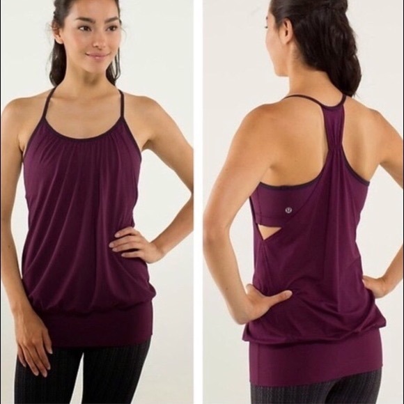 LULULEMON No Limits Tank Top 4 XS Build in Bra - Picture 2 of 5